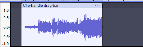 The Clip-handle is the bar at the top